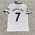 Cristiano Ronaldo #7 Manchester United White 2022 2023 Premier League Football Jersey Kit Soccer Shirt Trikot Maillot Maglia