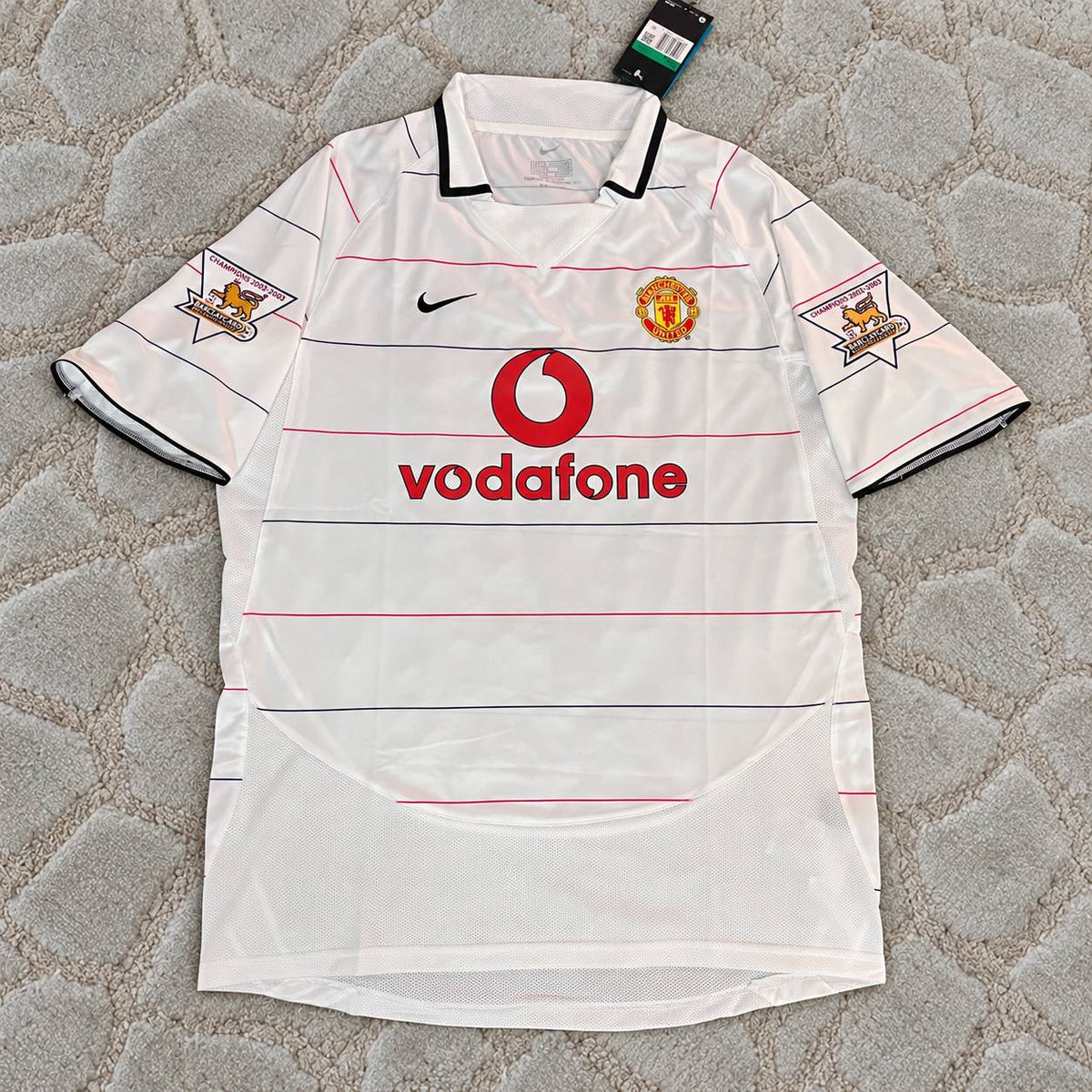 Cristiano Ronaldo #7 Manchester United 2003 2004 Retro Football Jersey Kit Soccer Shirt Trikot Maillot Maglia