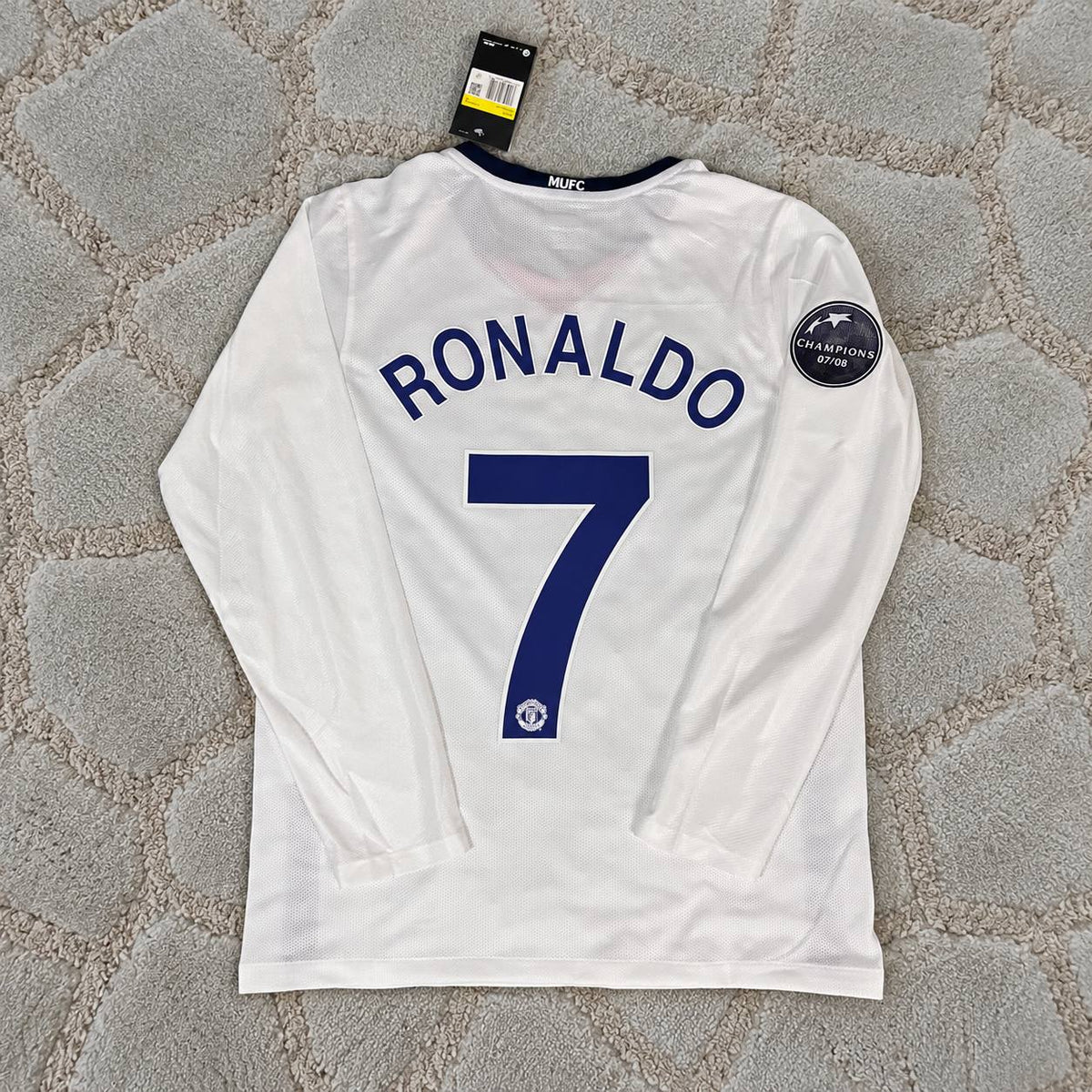 Cristiano Ronaldo Manchester United 2003 2004 Retro Football Jersey Kit Soccer Shirt Trikot Maillot Maglia