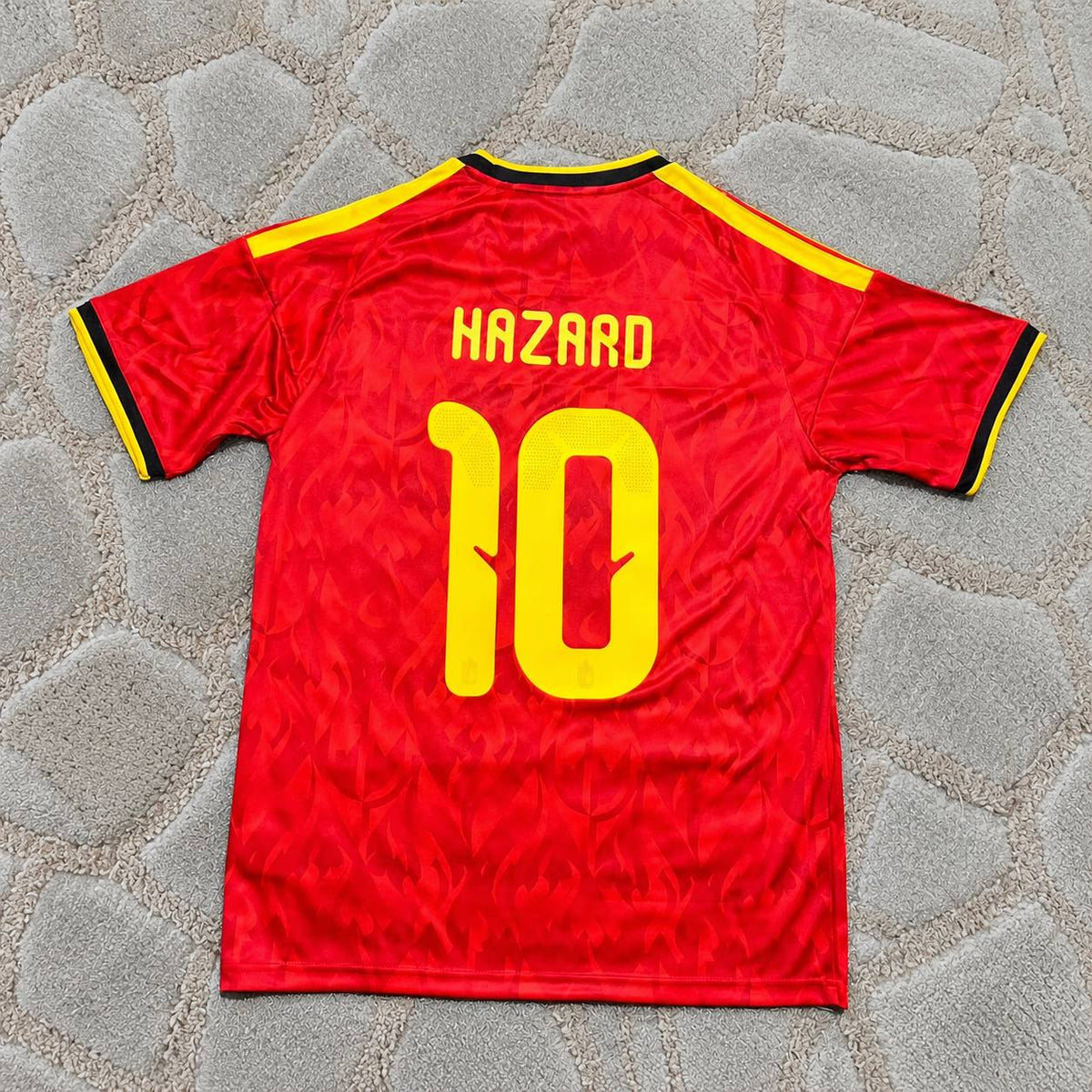 Eden Hazard Belgium National Team Football Jersey Kit Soccer Shirt Trikot Maillot Maglia