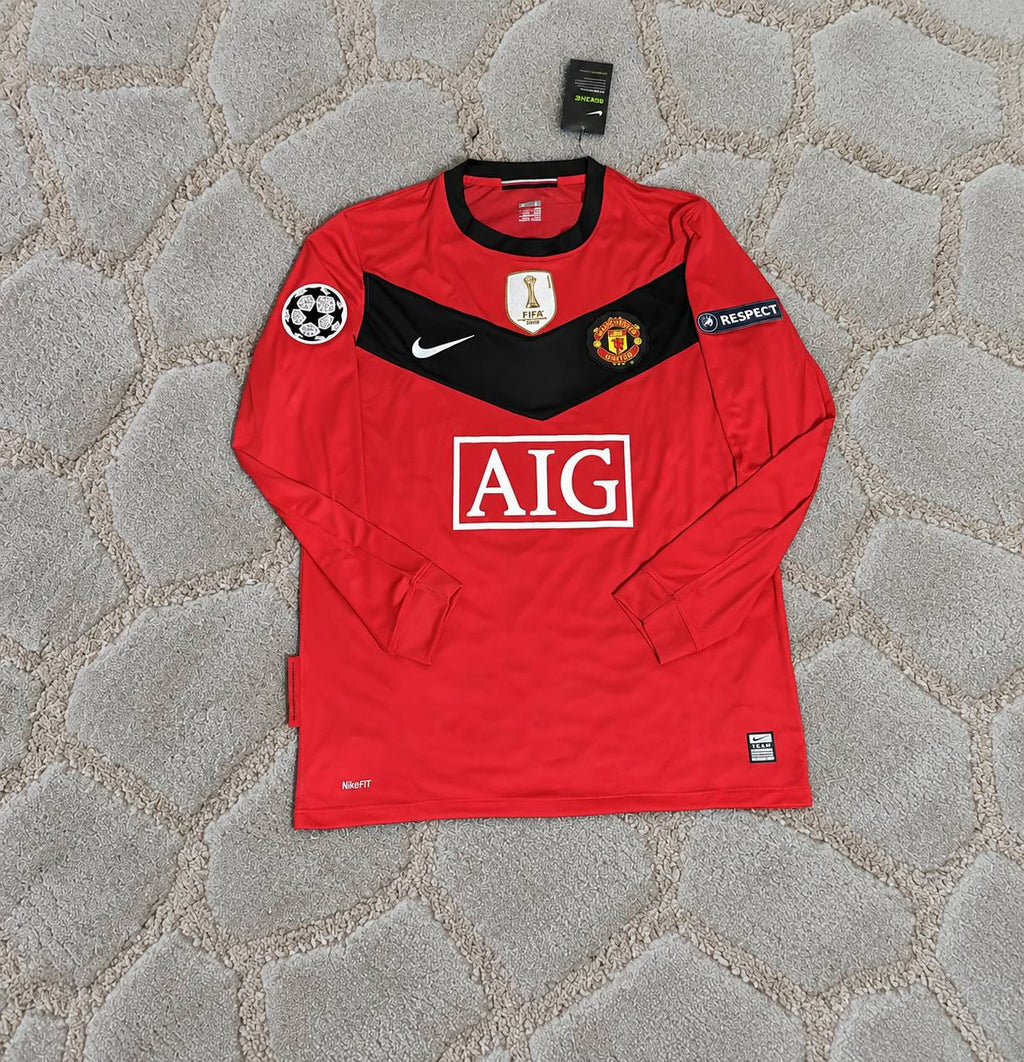 Wayne Rooney Manchester United 2009 2010 Retro Football Jersey Kit Soccer Trikot Maillot Maglia