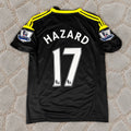 Eden Hazard Chelsea 2012 Black  Retro Football Kit Jersey Soccer Trikot Maglia Maillot