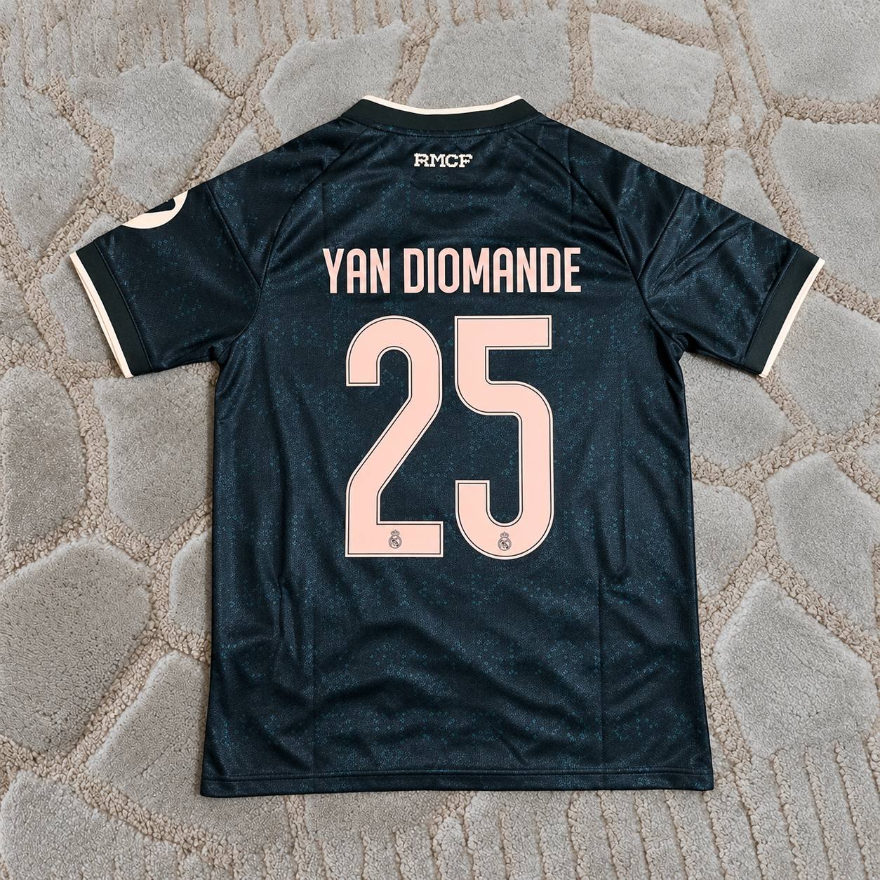 Yan Diomande Real Madrid 2027 Season Kit Jersey Maillot Trikot Soccer Shirt