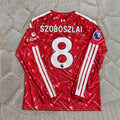 Dominik Szoboszlai Liverpool 2027 New Season Long Sleeve Home Football Jersey Kit