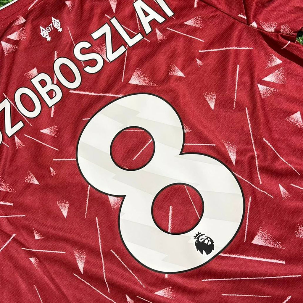 Dominik Szoboszlai Liverpool 2027 New Season Long Sleeve Home Football Jersey Kit