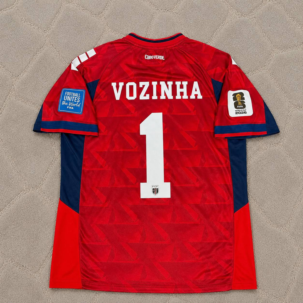 Vozinha Goalkeeper Cape Verde World Cup 2026 Home Football Jersey Shirt Trikot Maillot