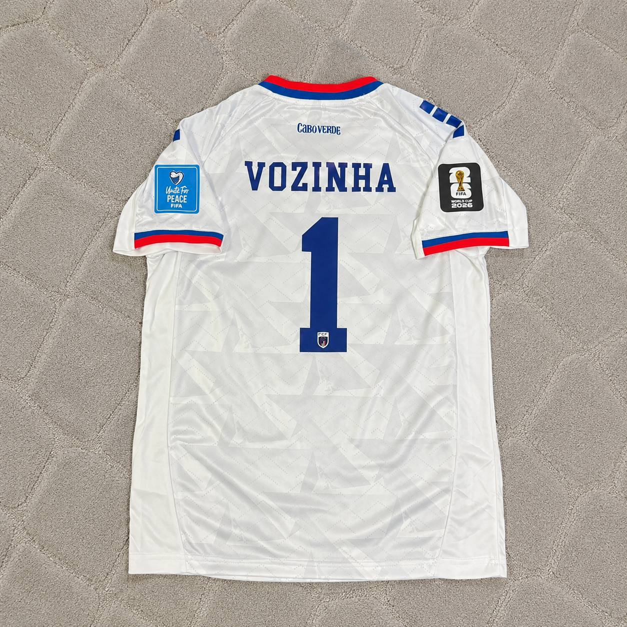 Vozinha Goalkeeper Cape Verde World Cup 2026  Football Jersey Shirt Trikot Maillot