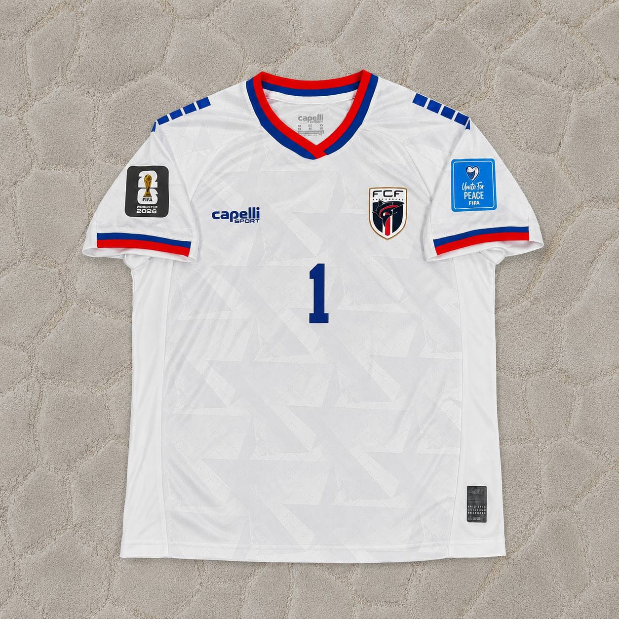 Vozinha Goalkeeper Cape Verde World Cup 2026  Football Jersey Shirt Trikot Maillot