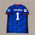 Vozinha Goalkeeper Cape Verde World Cup 2026 Blue Football Jersey Shirt Trikot Maillot