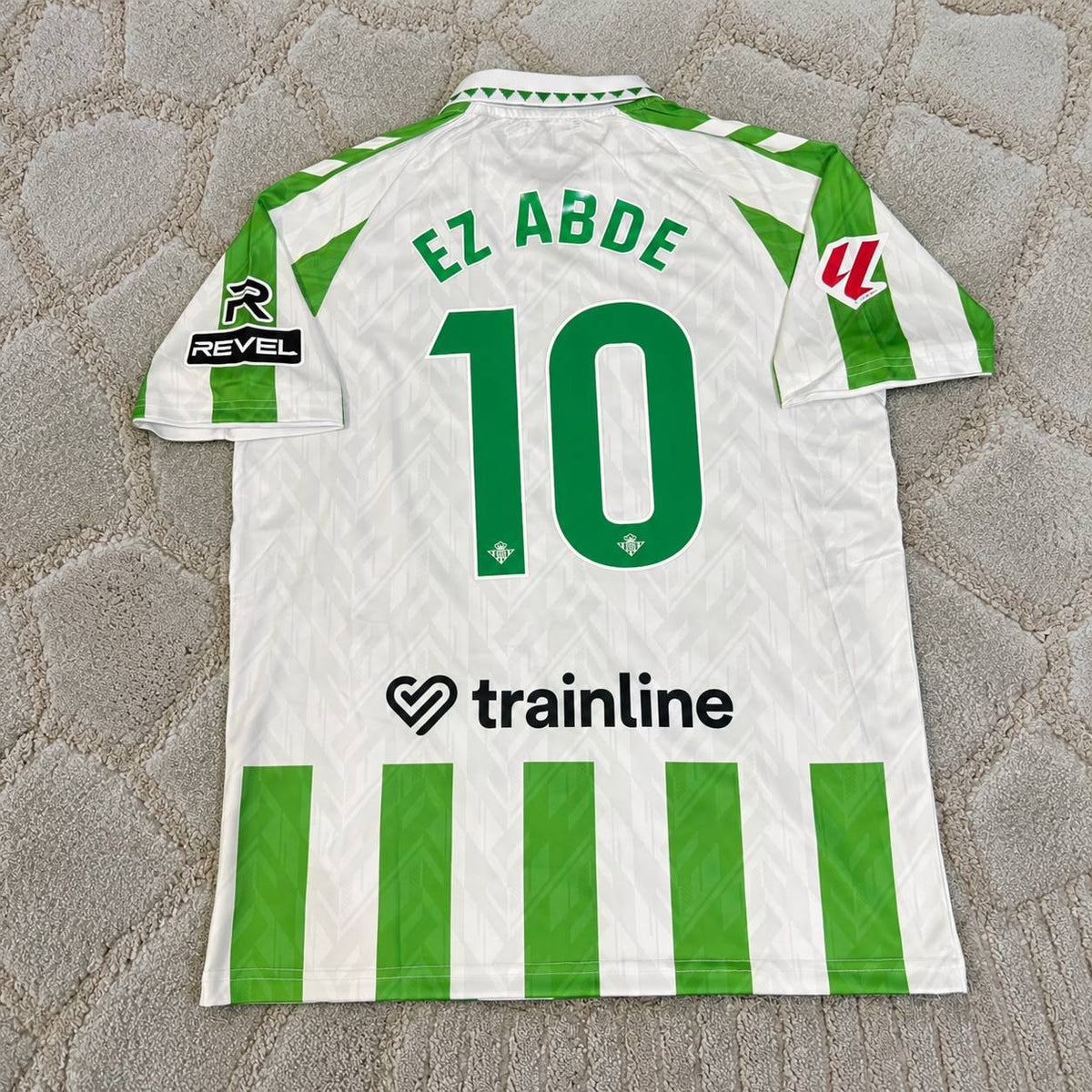 Abde Ezzalzouli #10 Real Betis 2027 Home New Season Green White Football Jersey Kit Trikot Maillot Soccer Shirt