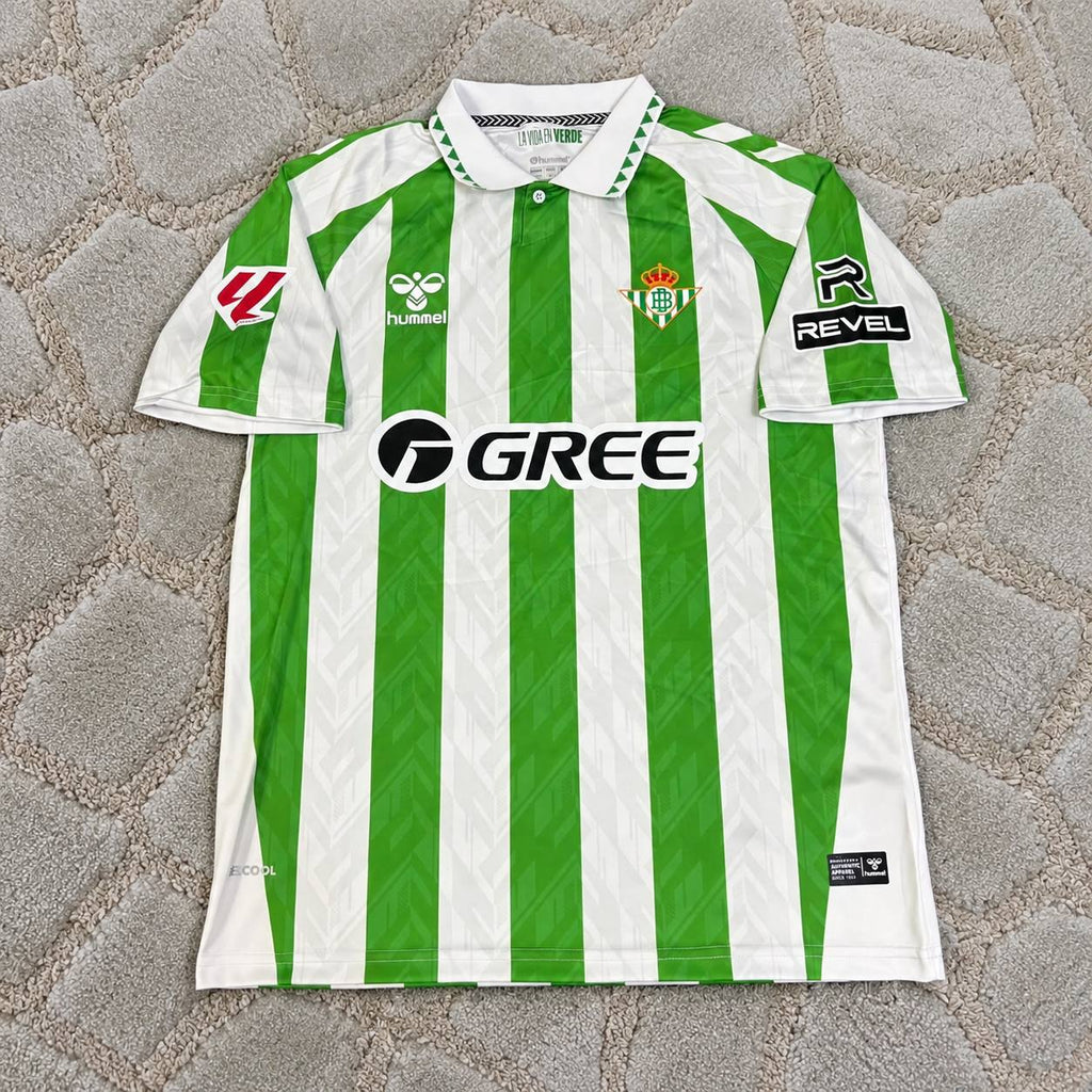 Abde Ezzalzouli #10 Real Betis 2027 Home New Season Green White Football Jersey Kit Trikot Maillot Soccer Shirt