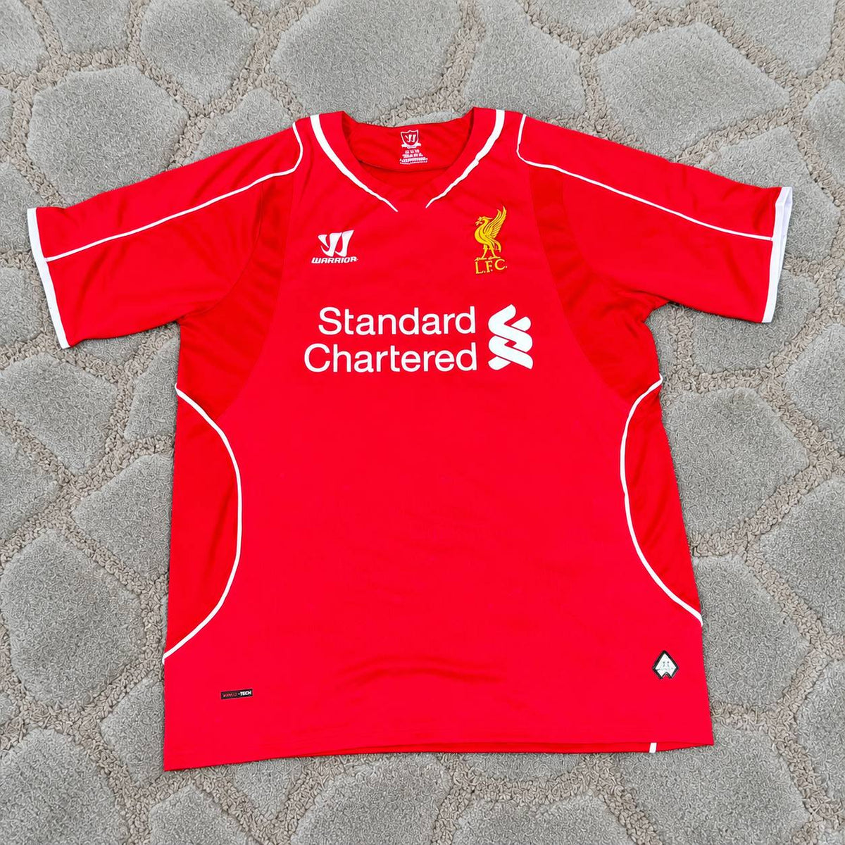 Steven Gerrard 8 - Liverpool 2014/15 Home Retro Kit  Football Jersey Trikot Maillot Soccer Shirt