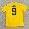 Kasper Hogh #9 Bodo/Glimt 2026 New Season Champions League Yellow Football Jersey Kit Trikot Maillot Soccer Shirt