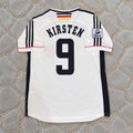 Ulf Kirsten #9 Deutschland 1998 Weltmeisterschaft Retro Fußballtrikot Jersey Kit Soccer Shirt