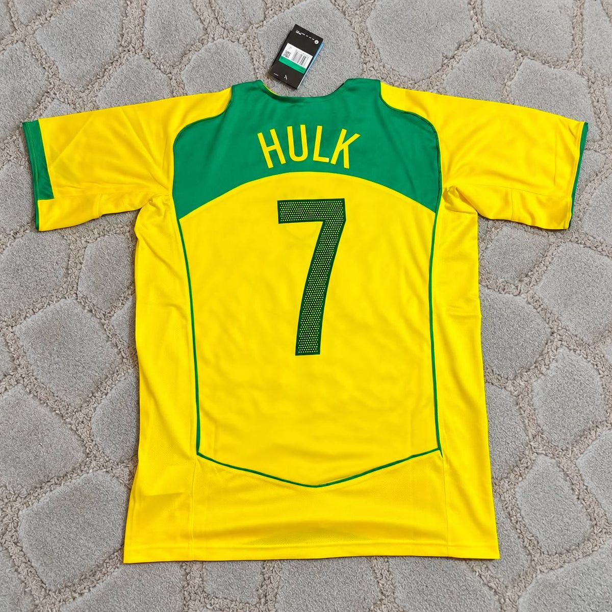 Hulk 7 Brazil Retro Kit Jersey – | Trikot | Maillot Soccer Shirt