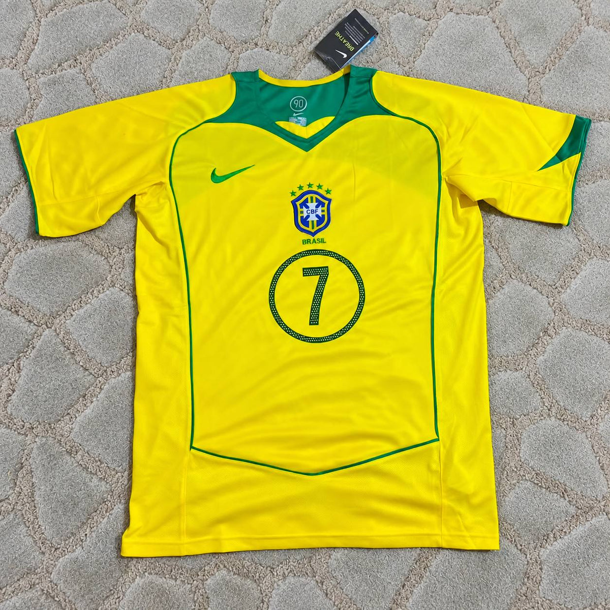Hulk 7 Brazil Retro Kit Jersey – | Trikot | Maillot Soccer Shirt