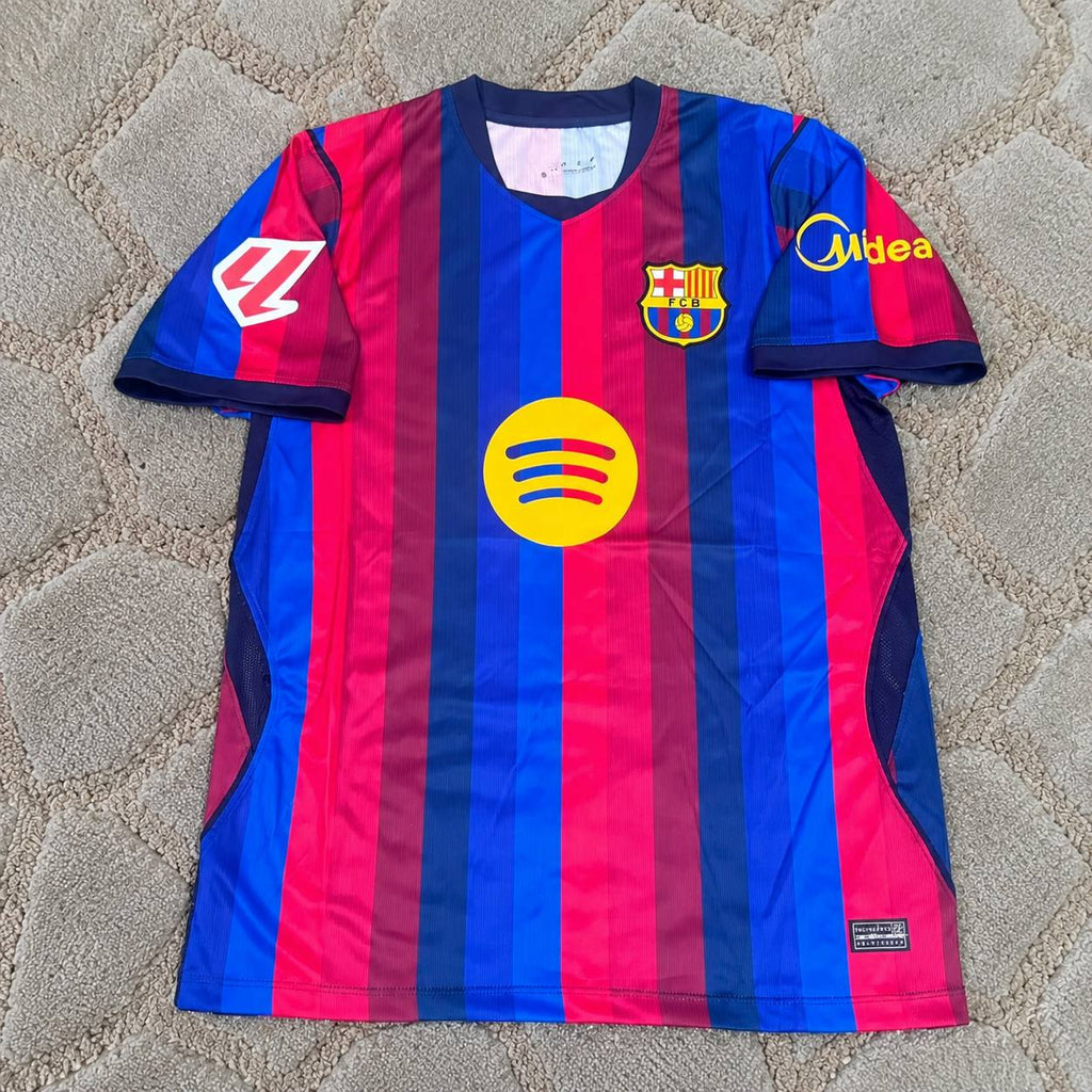 Gavi #6 Barcelona 2027 Home Football Jersey Kit Trikot Maillot Maglia Soccer Shirt