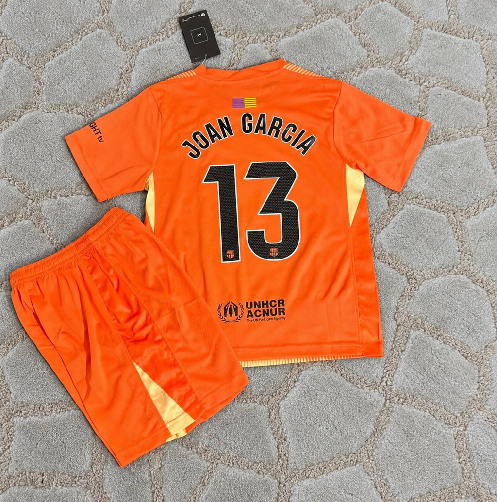 Joan Garcia Barcelona 2026 Goalkeeper Football Jersey Kit Trikot Maillot Maglia