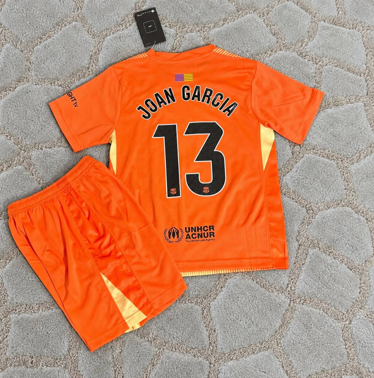 Joan Garcia Barcelona 2026 Goalkeeper Football Jersey Kit Trikot Maillot Maglia